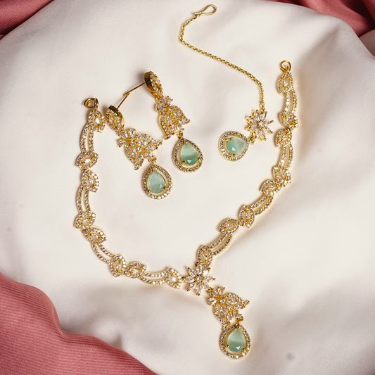 Sea Gold Necklace Set
